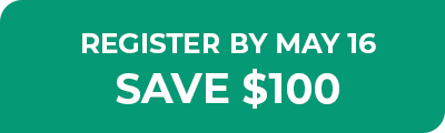 Register Early for Maximum Savings